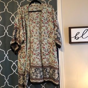 Francesca’s kimono!! Worn once